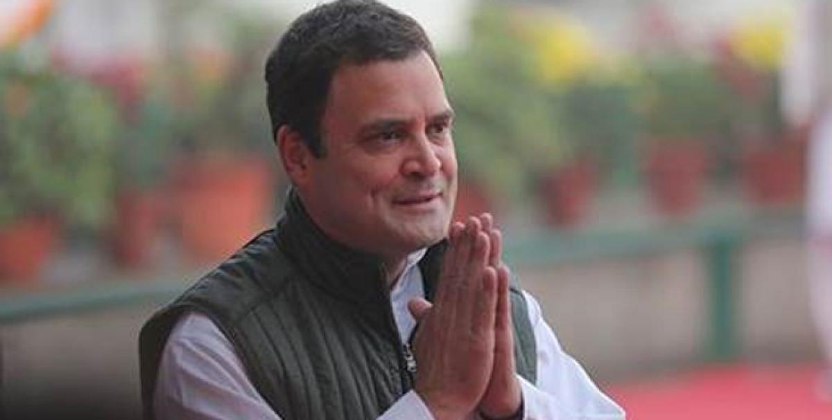 Rahul Gandhi to hold meeting with State Congress leaders today