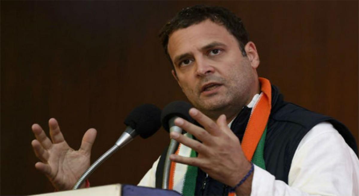 Congress protests against Rahul’s arrest