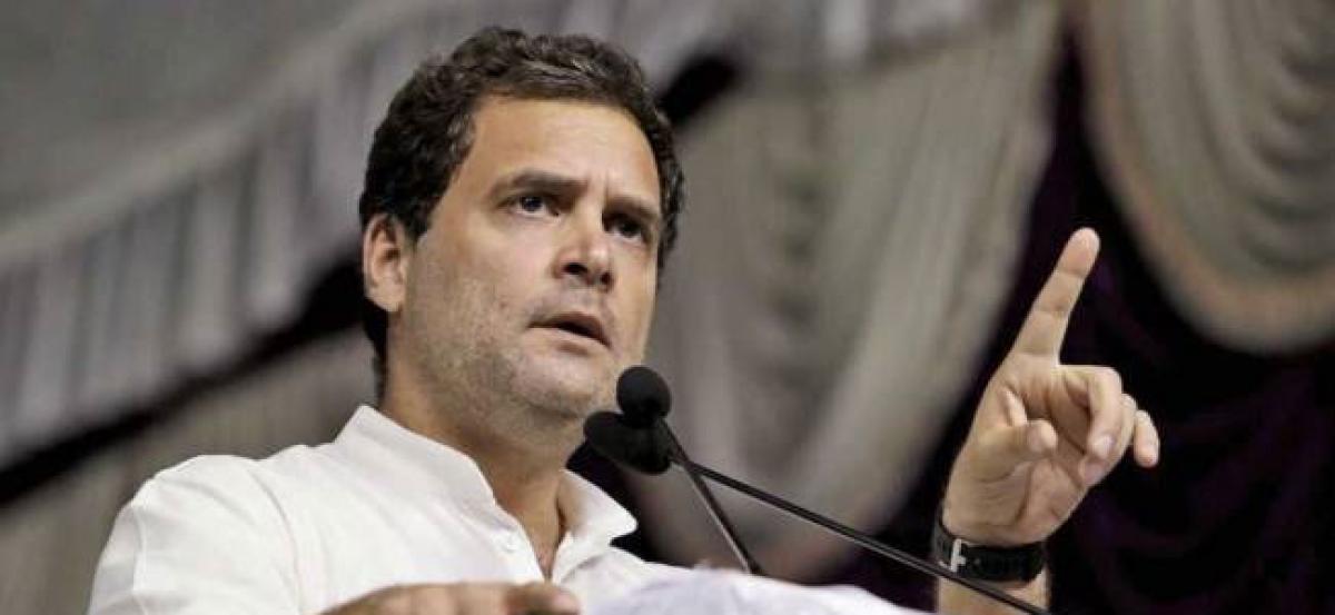 Piyush Goyal must resign, says Rahul Gandhi