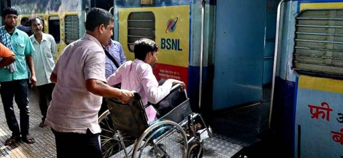 Now, wheelchair-friendly railway stations