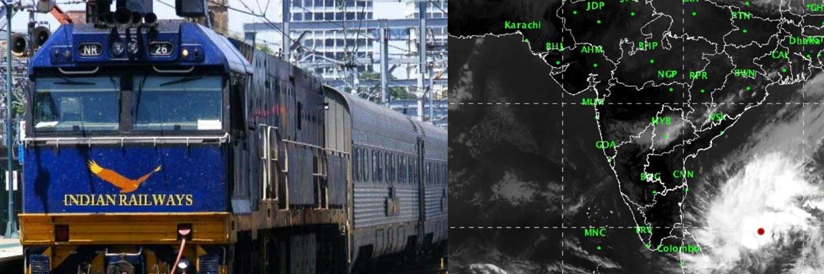 Railways on Alert to face “Cyclone Phethai