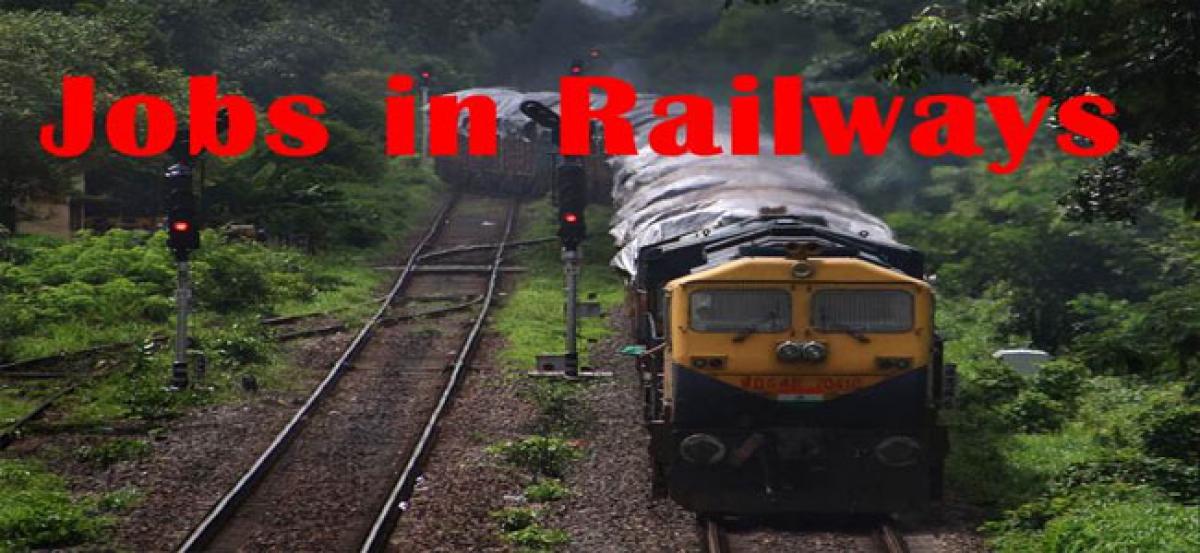 Railway recruitment drive