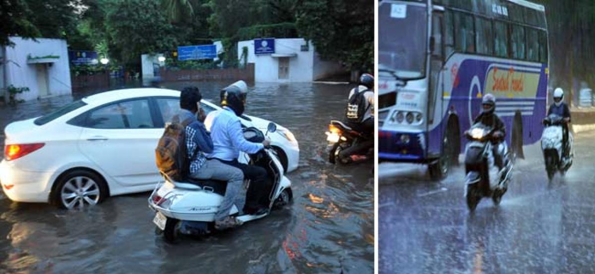 Heavy rains to continue in Hyderabad today, IMD issues alert