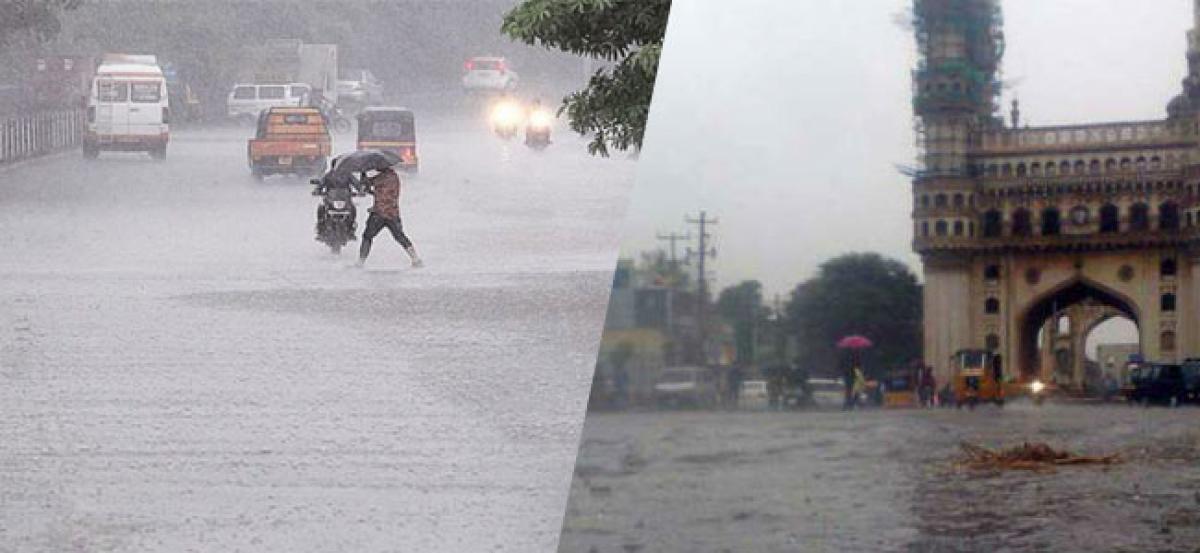Heavy rains to lash AP, Telangana for next two days