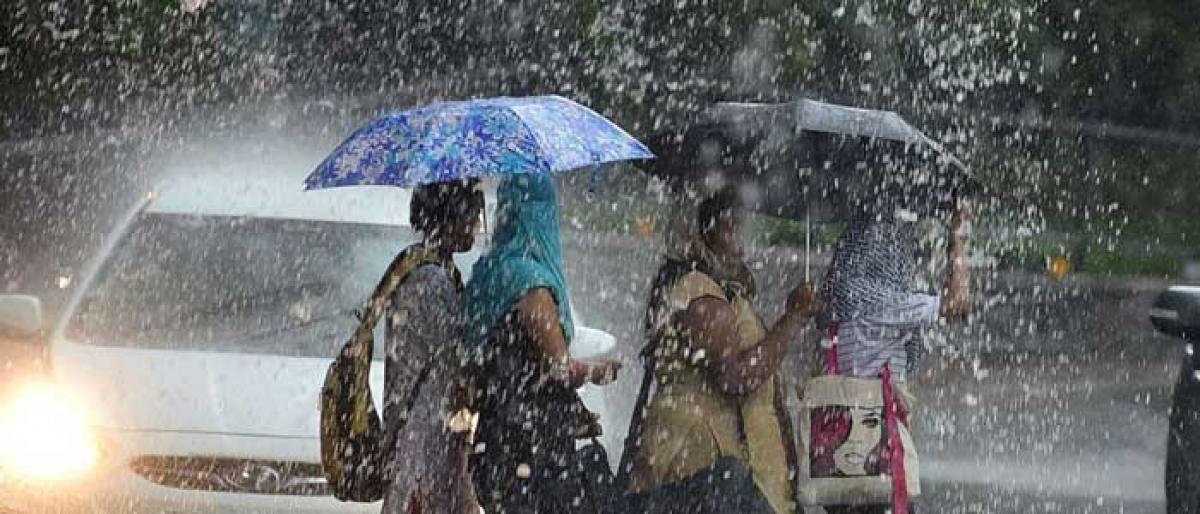 Heavy rains in Palamur, RR districts