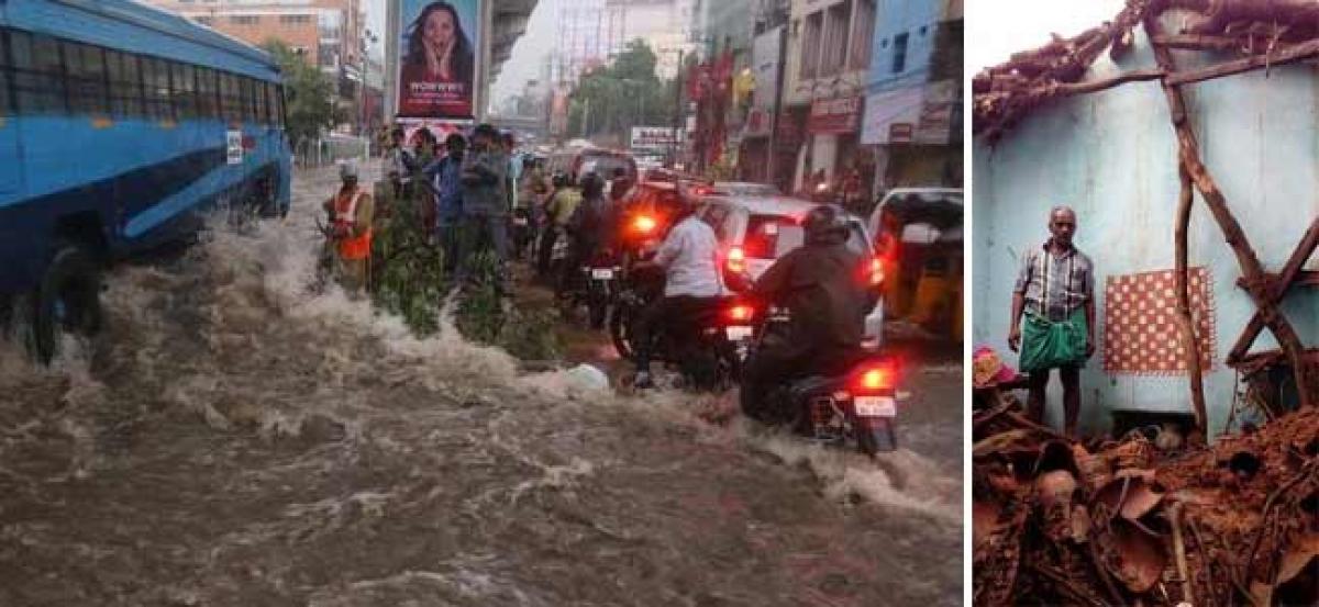 Telangana rains claim three lives