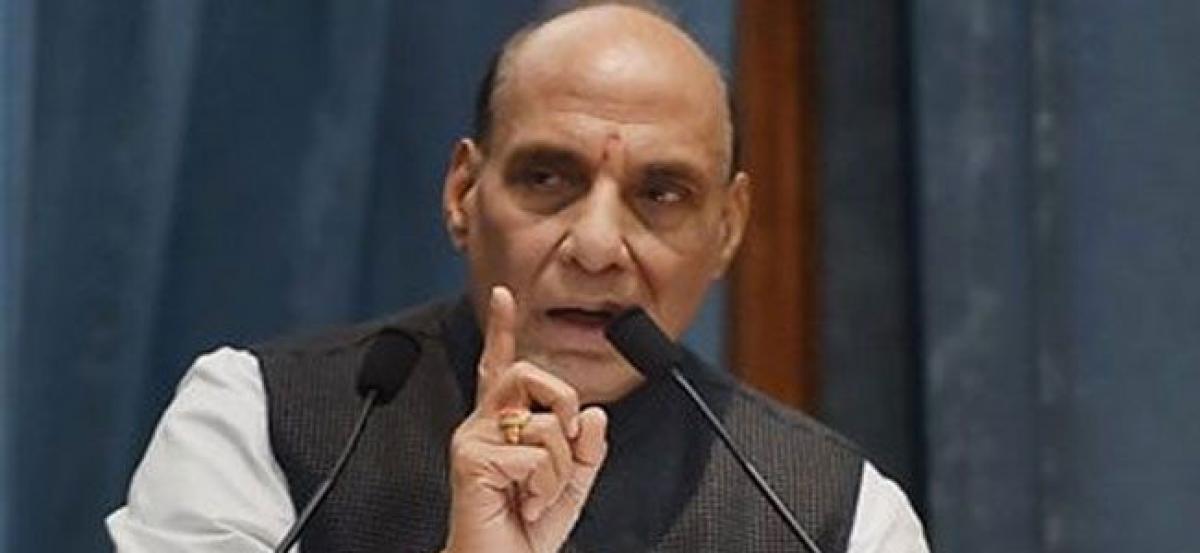 Deeply pained over alleged assault on Delhi Chief Secretary: Rajnath Singh