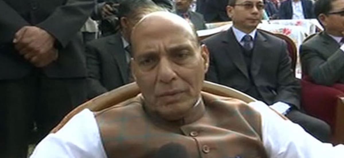 BJP to change perception of Congress in N East states: Rajnath Singh