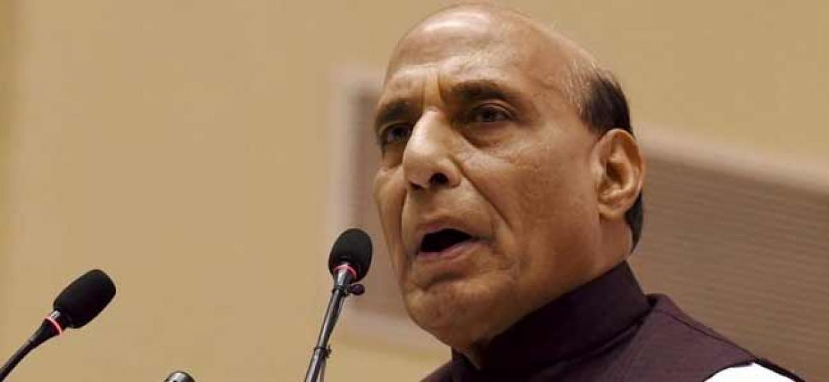 ‘New hi-tech solutions to ease soldiers’ jobs at borders’: Rajnath Singh