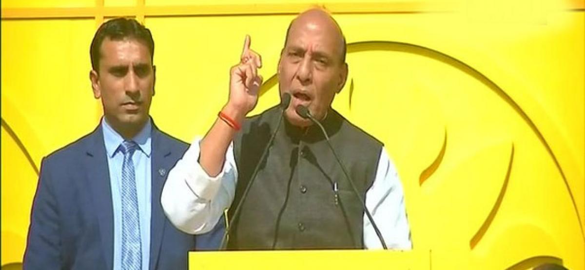 Want India to be Vishwa guru: Rajnath Singh