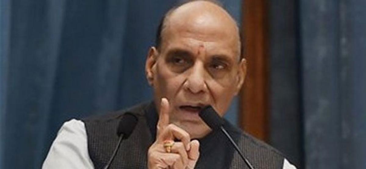 BJP to fight 2019 LS polls on development, governance: Rajnath Singh