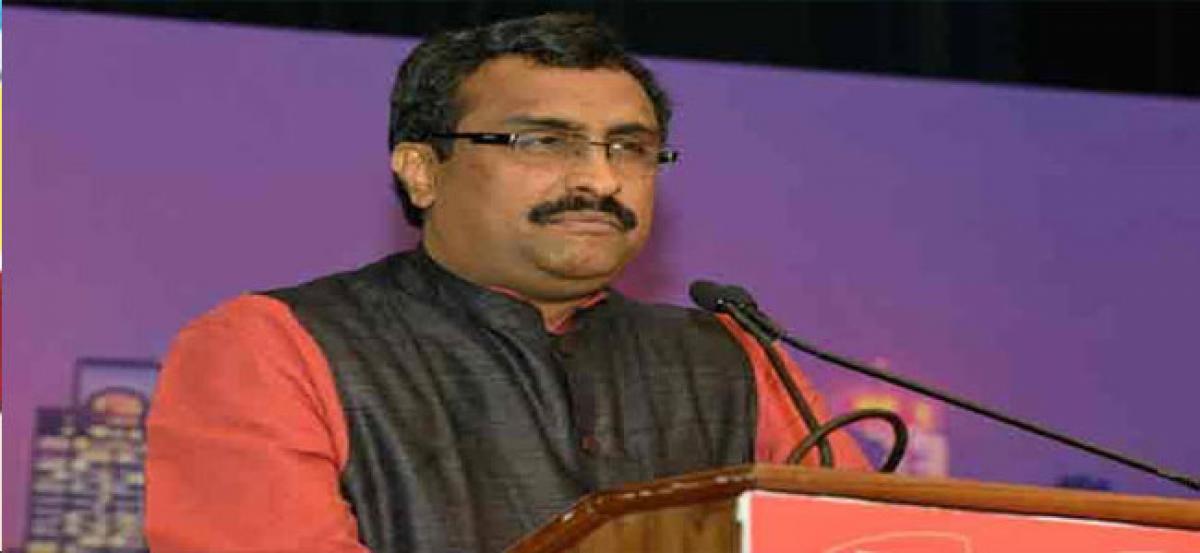 Ram Madhav to be BJP bellwether in TS, AP