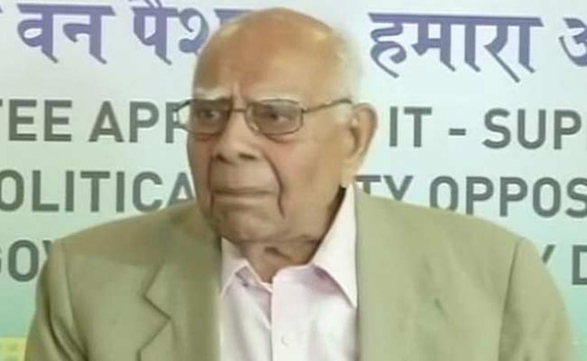 Ram Jethmalani Announces Retirement, Takes Parting Shot At Government