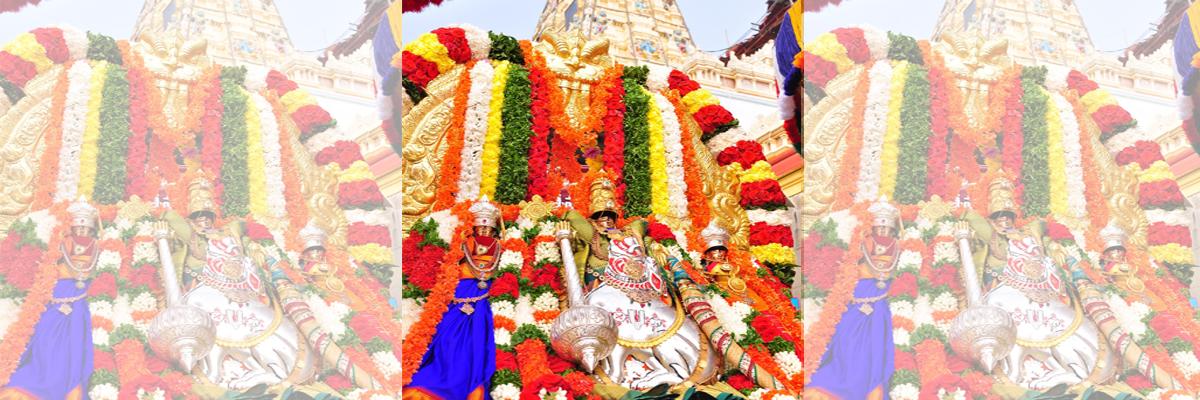 Lord Rama appears as Varahavatharam in Bhadradri