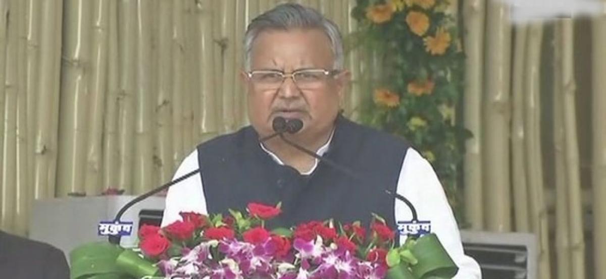 Congress opposing 'Vikas Yatra' in Chhattisgarh: Raman Singh