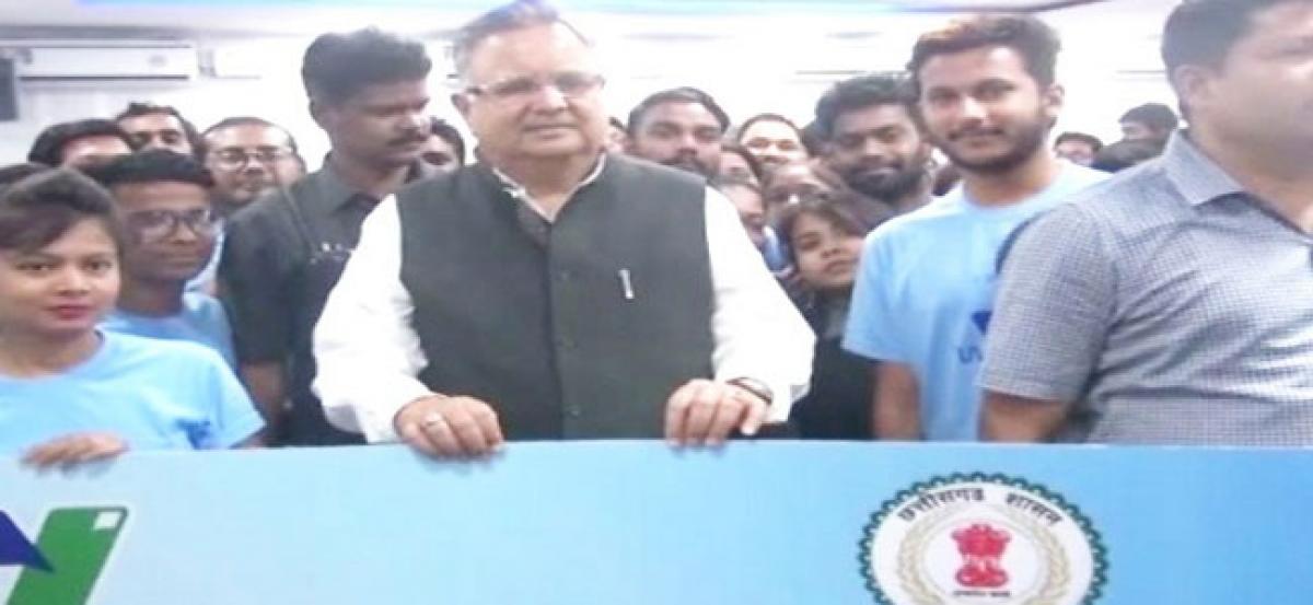 Raman Singh inspects various programs in Dantewada