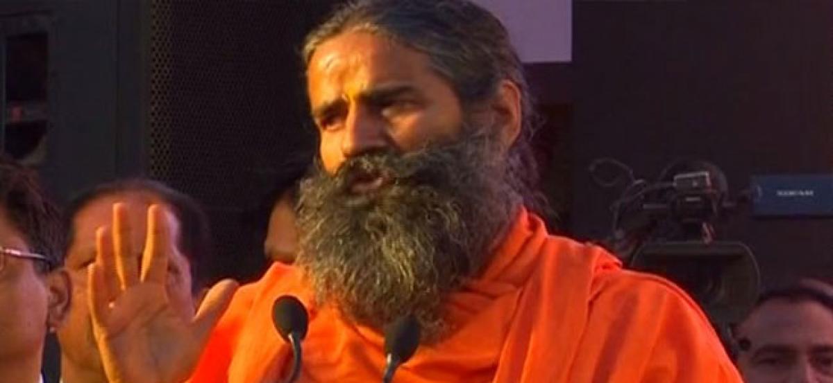 Ramdev gives a message of unity, equality in initiation fest