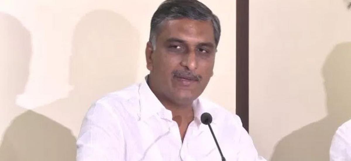 Harish Rao seeks telemetry system to avoid conflict on usage of Krishna water