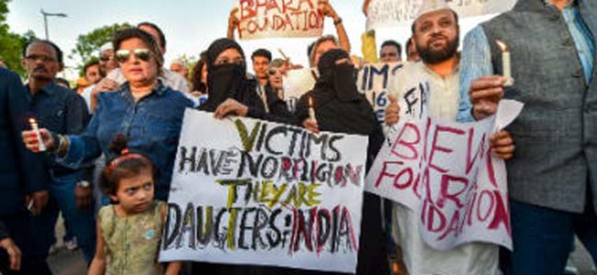 Kathua rape case: Police lathicharge protesters in Mysuru; prohibitory orders imposed for 48 hours