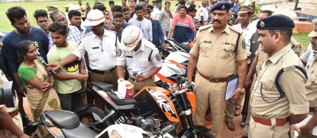 DCP warns of action against youth for rash driving