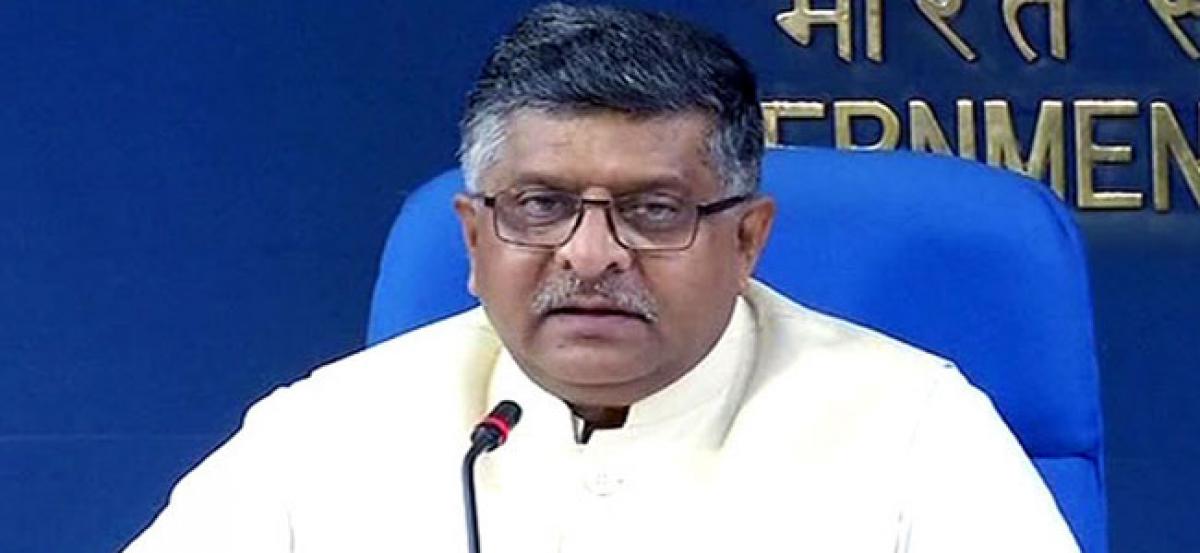 Ravi Shankar Prasad to visit digital village in UP