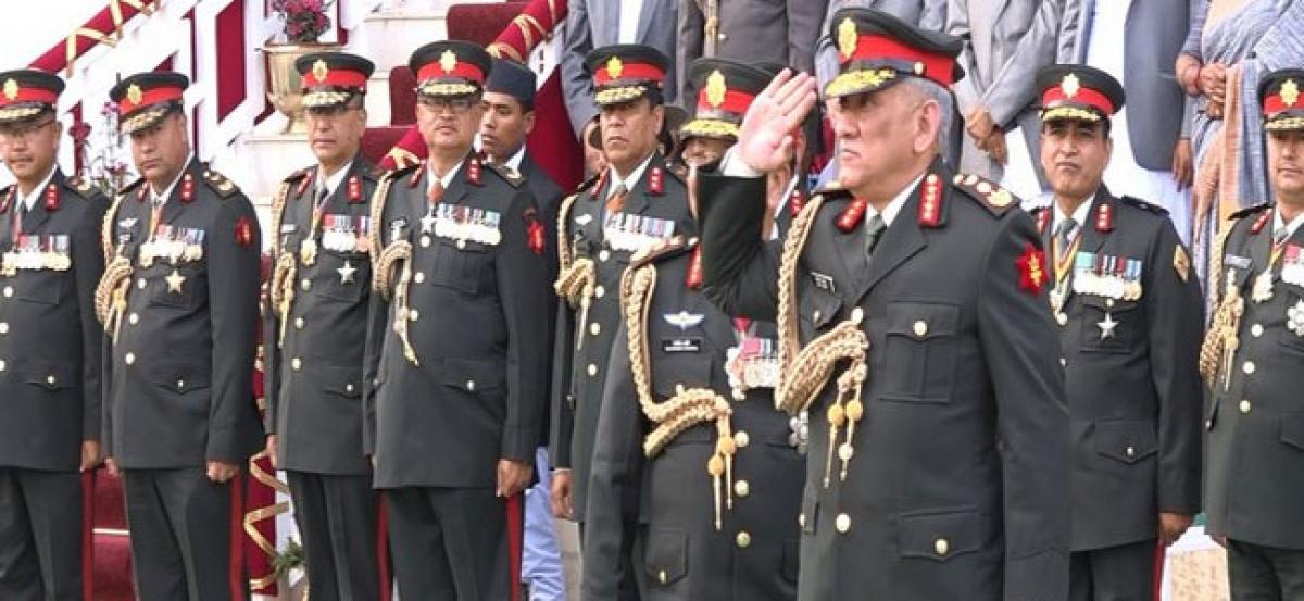 Army chief Gen Bipin Rawat attends Nepal Army Day celebrations