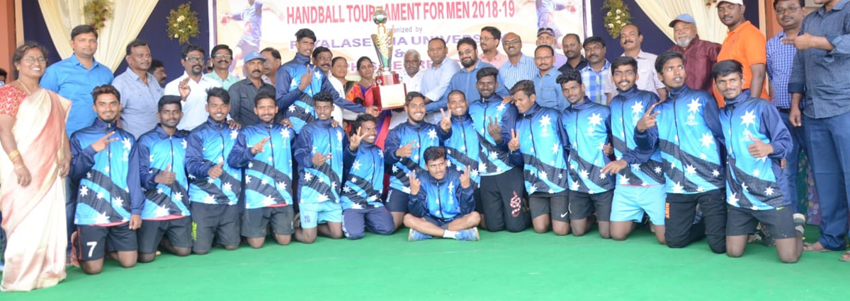 Rayalaseema University excels in south zone Inter-University Handball tourney