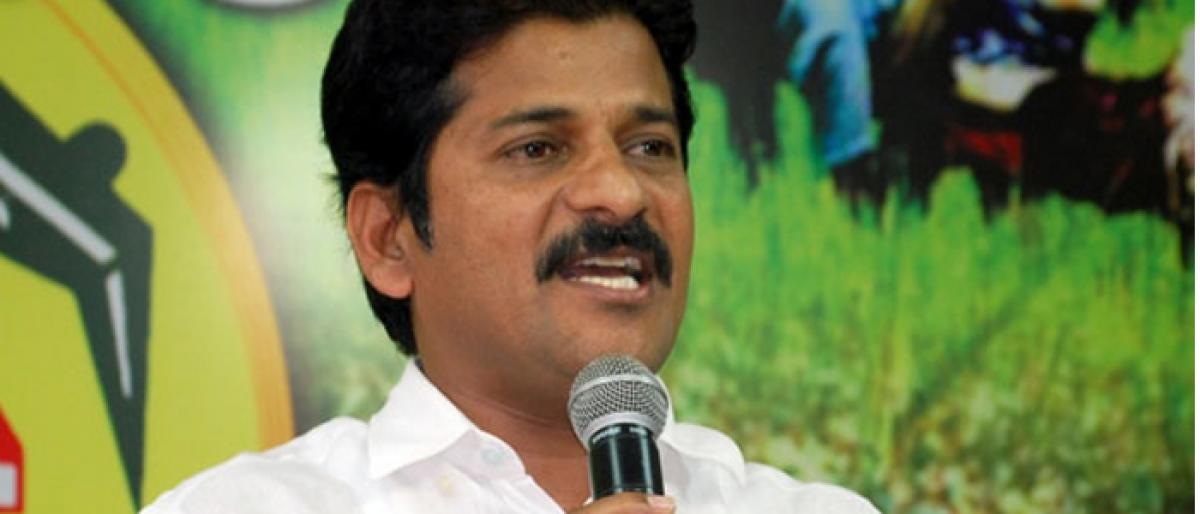 Revanth Reddy complains against Nayinis remarks to EC