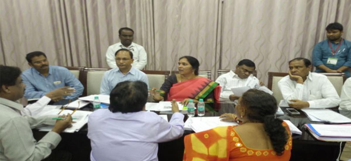 Review meet held on Mission Bhageeratha