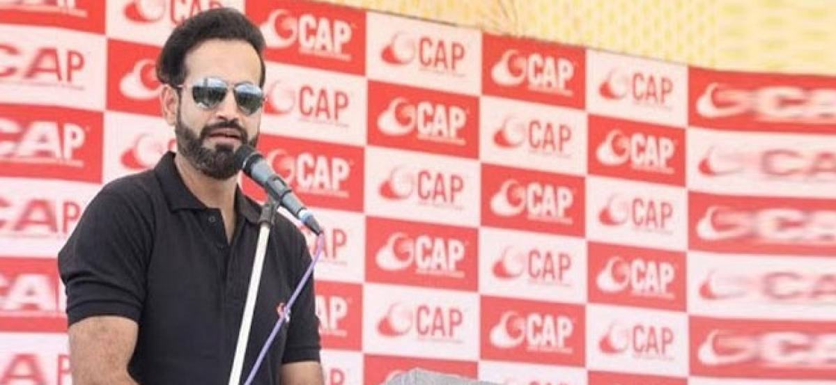 Irfan Pathan inaugurates Cricket Academy of Pathans in Morbi as part of its pan India expansion