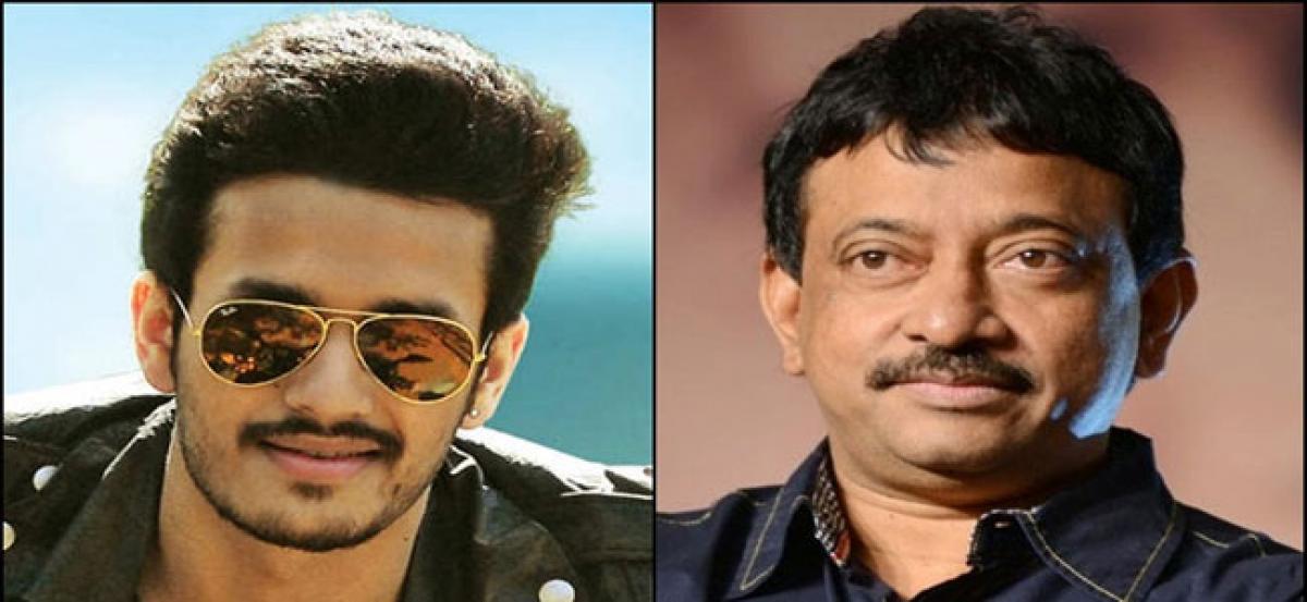 RGV shoots with Akhil Akkineni?