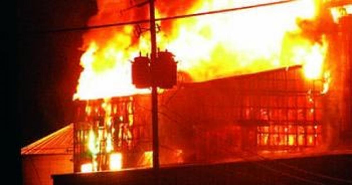 Fire at rice mill destroys stock worth 1 crore