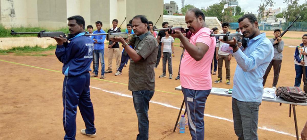 Rifle shooters asked to fetch more medals to Kurnool