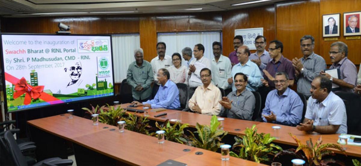 Swachhta intranet portal launched