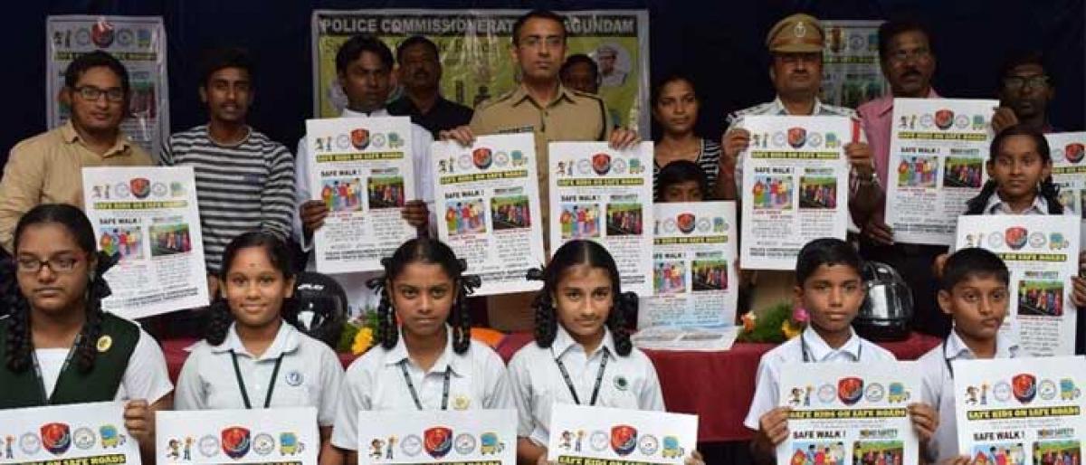 CP releases road safety poster