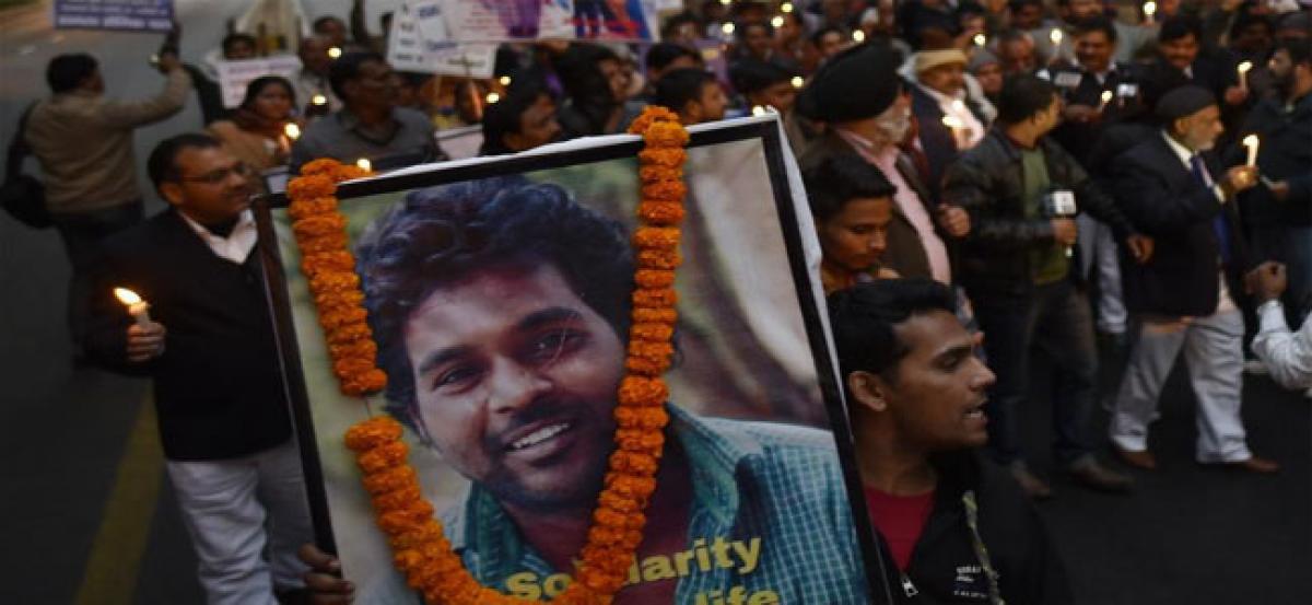 Rally launched to commemorate Rohith Vemula death anniversary