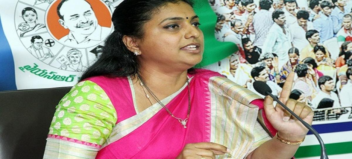 YSRCP MLA Roja flays Balakrishna over his comments against women