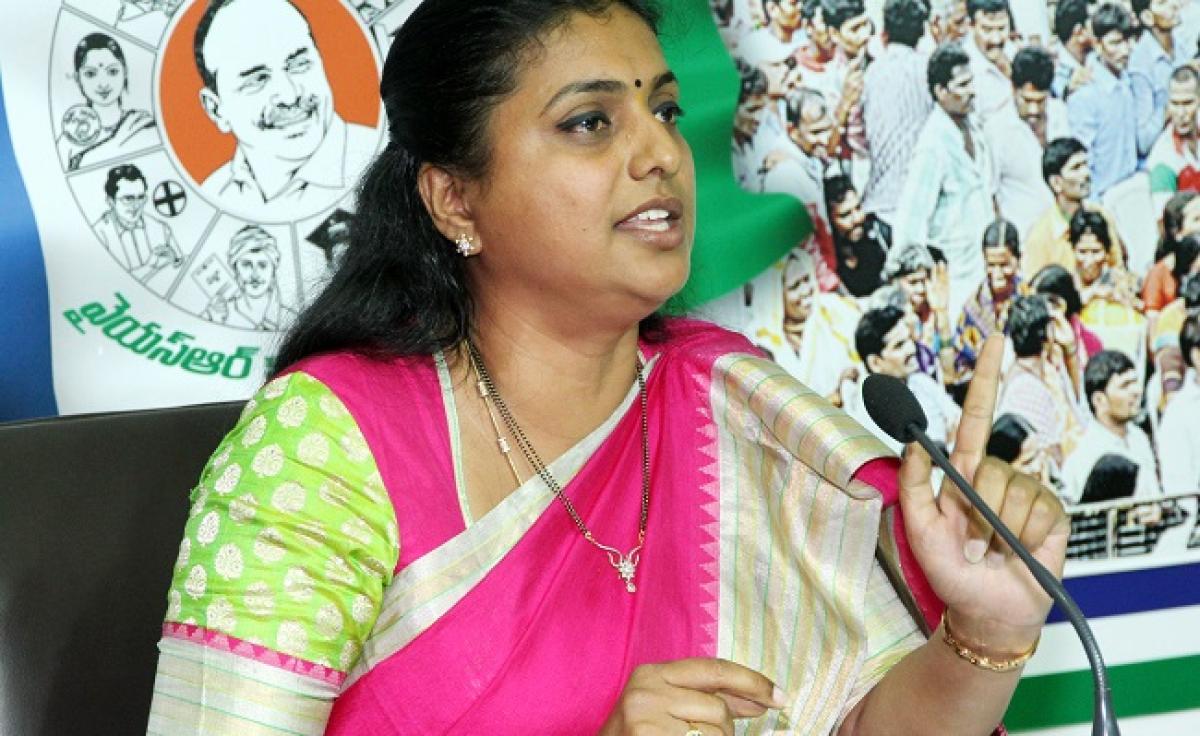 YSRCP MLA Roja: YS Jagans nine assurances scared TDP