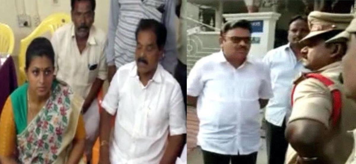 AP Bandh: Roja, Ambati Rambabu and several YSRCP leaders arrested