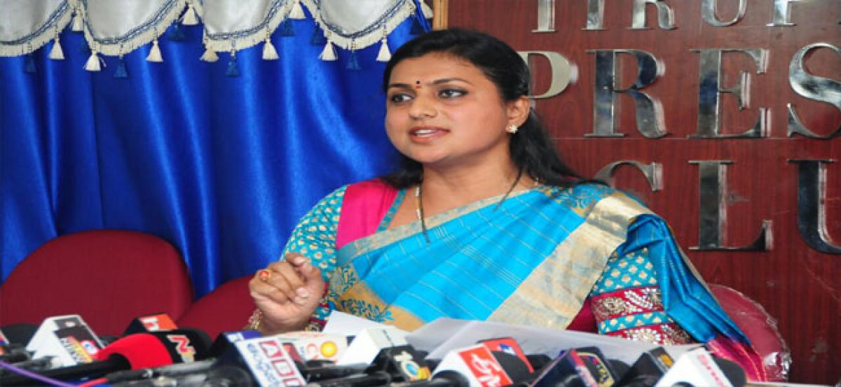 TDP government harassing employees, alleges Roja