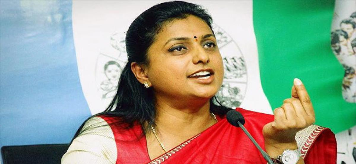 TDP MPs Shout in TV debates for Publicity only: Roja