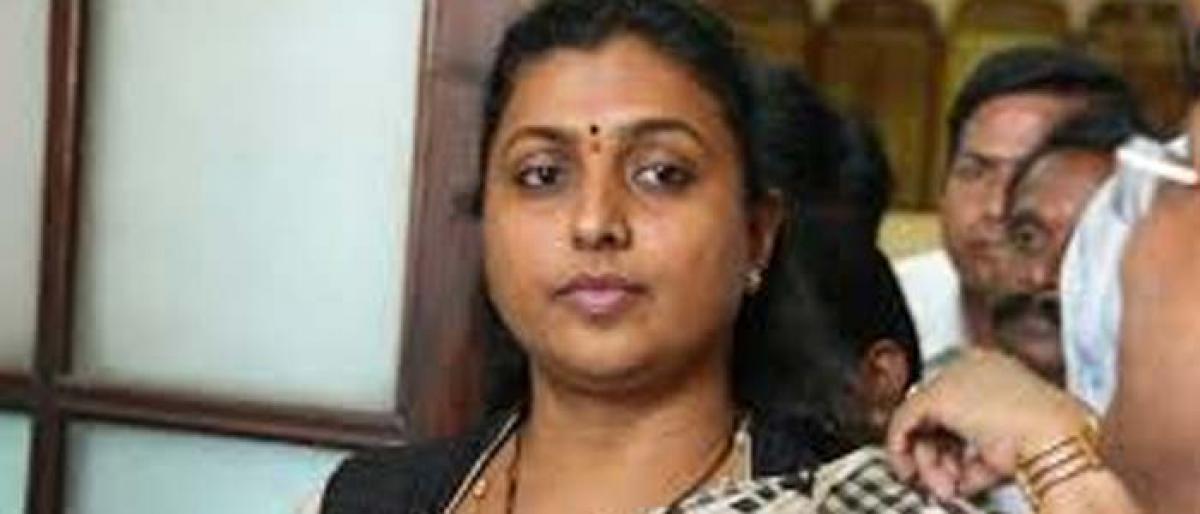Roja launches frontal attack on Chandrababu