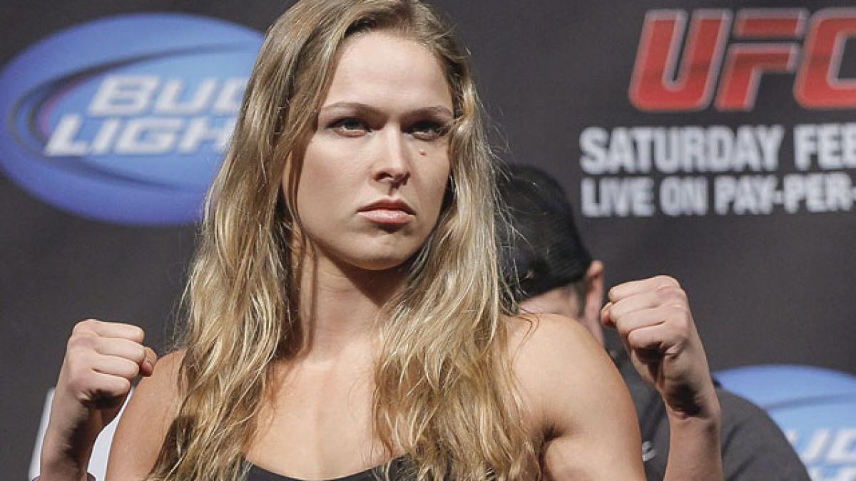 Actress Ronda Rousey robbed