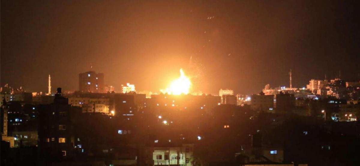 Israeli planes hit 25 targets in response to Gaza rocket fire: Israeli Army