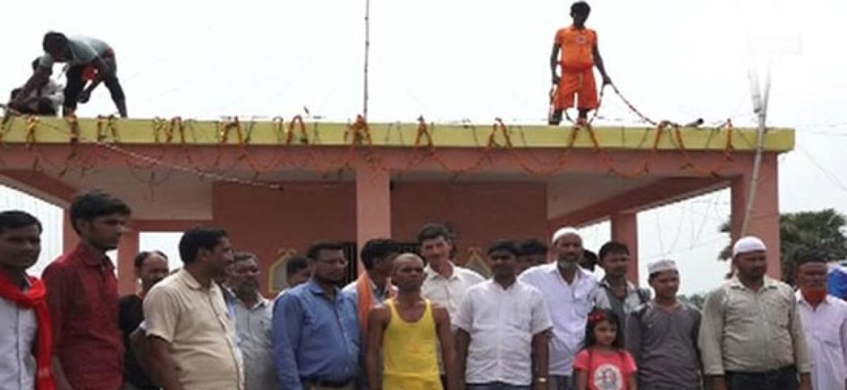 Muslims donate land, money to build temple in Bihar
