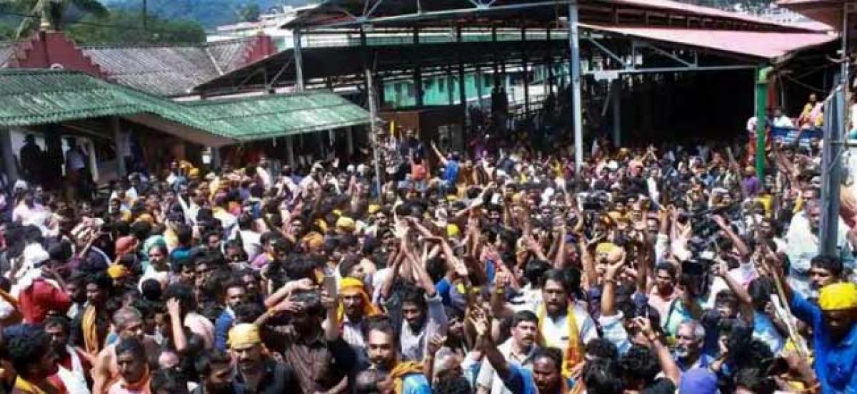 Devotees wary of facilities with 6 days left for Sabarimala pilgrimage