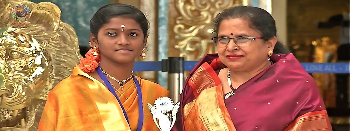 Sathya Sai Class X student bags Balvikas Excellence Award