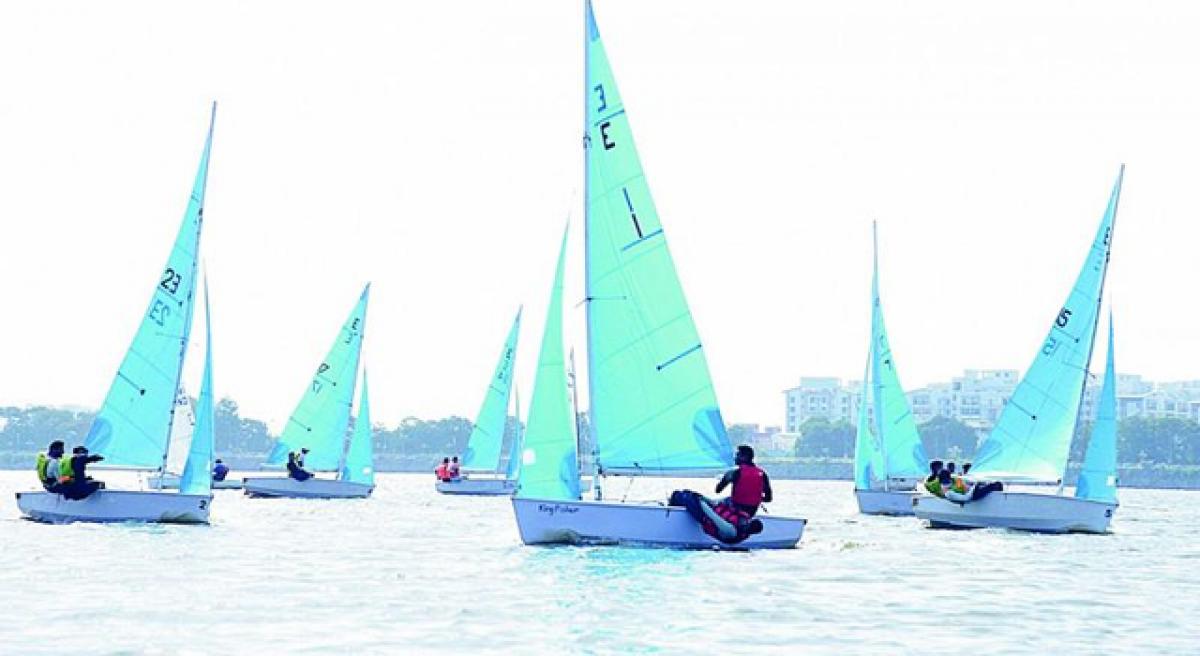 Telangana top cop launches International sailing contest