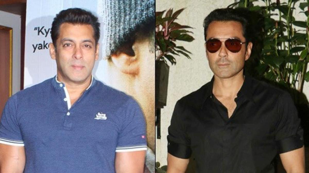 Bobby Deol joins Salman and Jacqueline in Race 3, expresses his delight