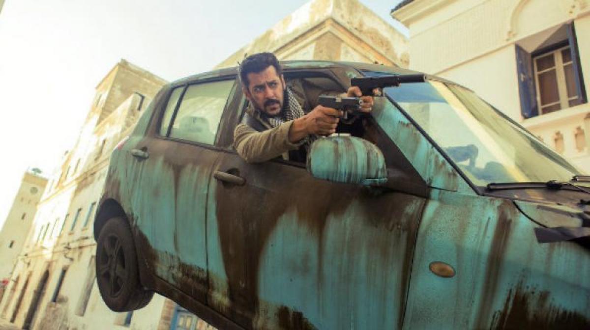 Tiger Zinda Hai: Salman Khan in total action mode during the shoot